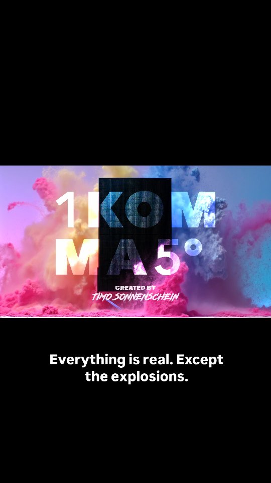 A Spec-Ad I did a while ago. We shot the products in a real studio setting with @aputure.europe lights. The  explosions I added in post with @klingai_official. 🤯 Products by @1komma5_com